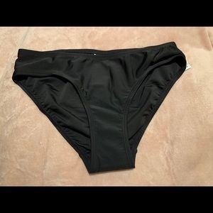 Motherhood Maternity basic black swim bottoms